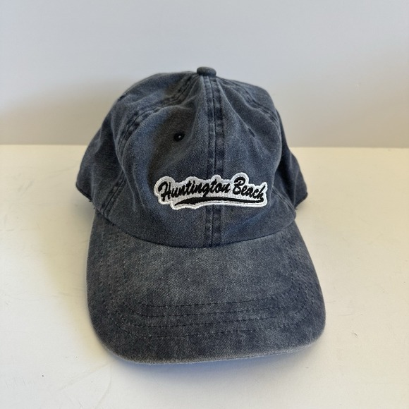 Vintage‎ Acid Wash Huntington Beach Hat - Picture 1 of 4